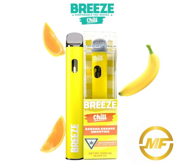 Breeze Chill | Banana Orange Smoothie | 1g Disposable Pod