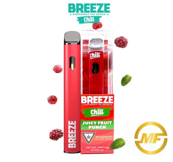 Breeze Chill | Juicy Fruit Punch | 1g Disposable Pod
