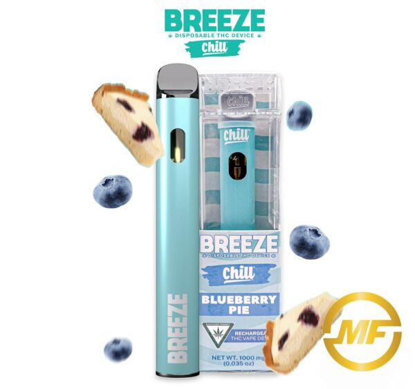 Breeze Chill | Blueberry Pie | 1g | Disposabe Pod