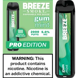 Gum Mint Breeze Pro 2000 Puffs