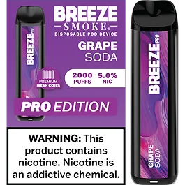 Grape Soda Breeze Pro 2000 Puffs